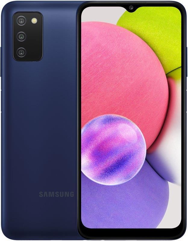 Смартфон Samsung Galaxy A03s SM-A037 4/64GB Dual Sim Blue (SM-A037FZBGSEK)