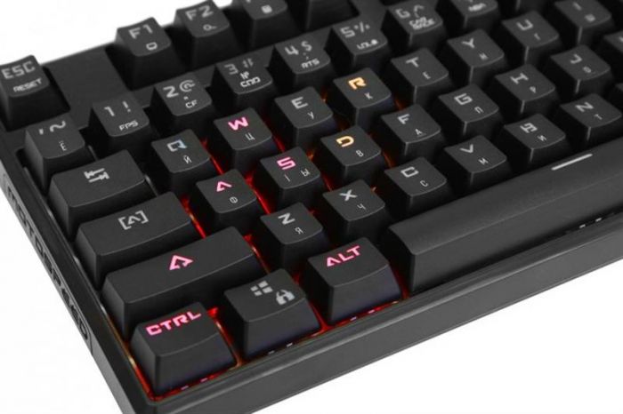Клавіатура Motospeed CK107 Outemu Red RGB Black (mtk96mr)