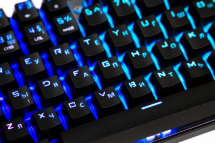 Клавіатура Motospeed CK104 Outemu Blue RGB Silver (mtck104cmb) 
