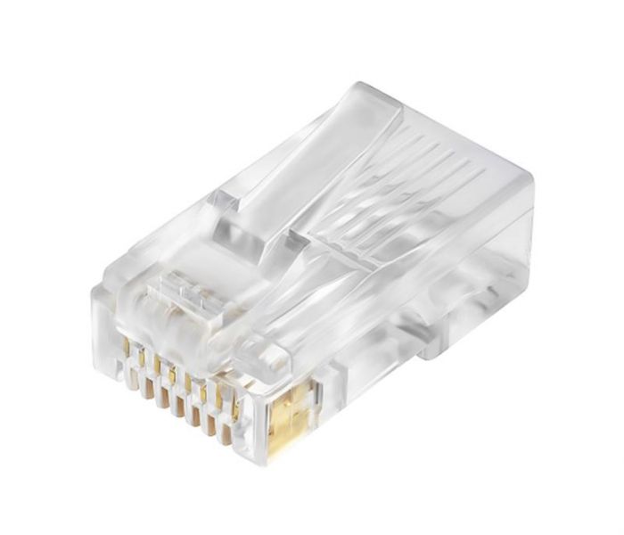 Конектор RJ 45 Merlion (RJ45ML-100-CAT6/17265) Cat. 6 UTP, 100 шт/уп