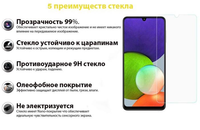 Захисне скло BeCover для Samsung Galaxy M32 SM-M325 (706608)