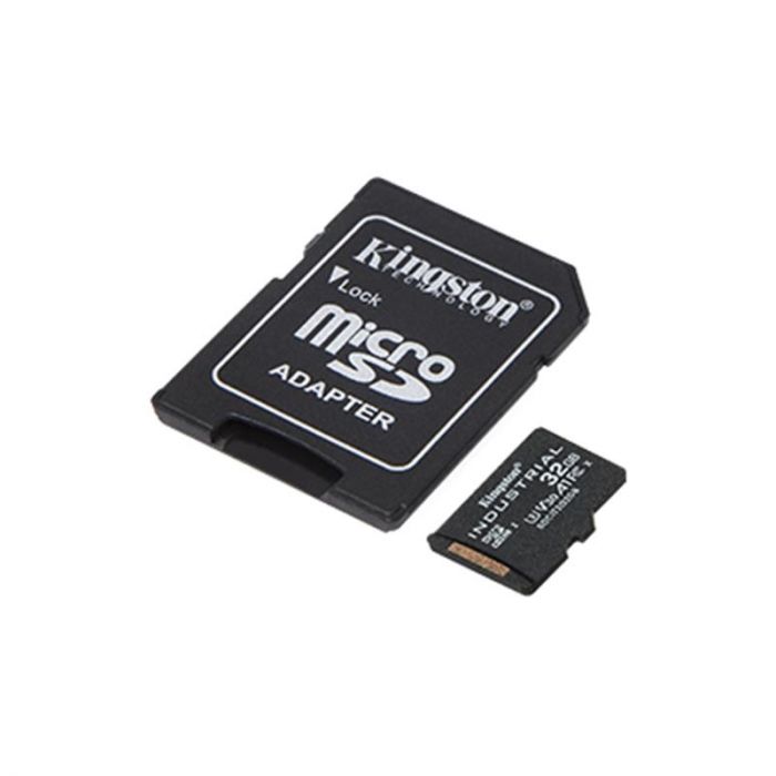 Карта пам`ятi MicroSDHC 32GB UHS-I/U3 Class 10 Kingston Industrial + SD-adapter (SDCIT2/32GB)