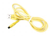 Кабель Dengos USB-microUSB 1м Yellow (PLS-M-IND-SOFT-YELLOW)