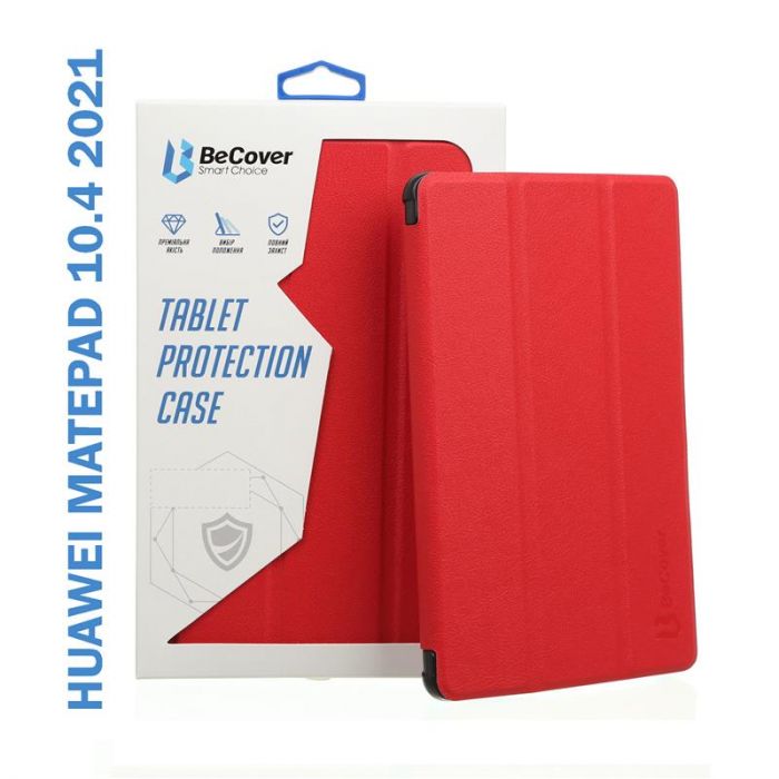 Чохол-книжка BeCover Smart для Huawei MatePad 10.4 2021 Red (706482)