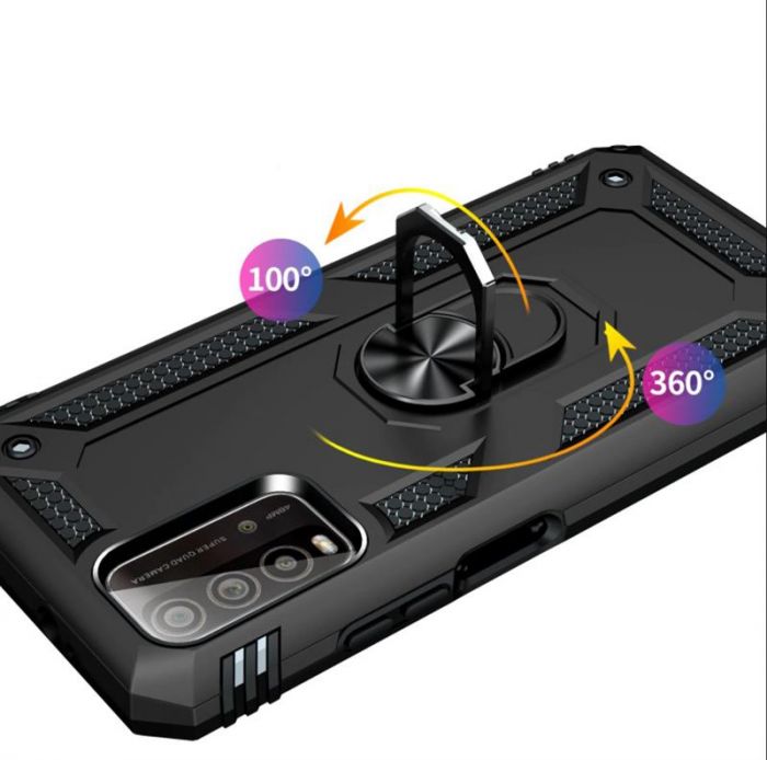 Чохол-накладка BeCover Military для Xiaomi Redmi 9T/Poco M3 Black (706646)