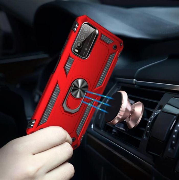 Чохол-накладка BeCover Military для Xiaomi Redmi 9T/Poco M3 Red (706648)