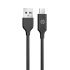 Кабель HP USB - USB-C, 2м, PVC, чорний (DHC-TC101-2M)