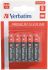Батарейка Verbatim Alkaline AAA/LR03 BL 10шт
