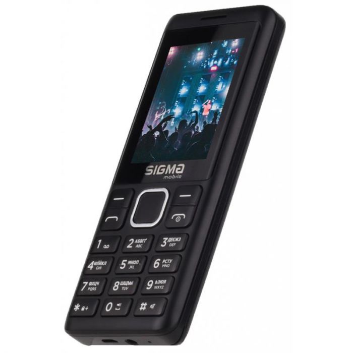Мобiльний телефон Sigma mobile X-style 25 Dual Sim Tone Black