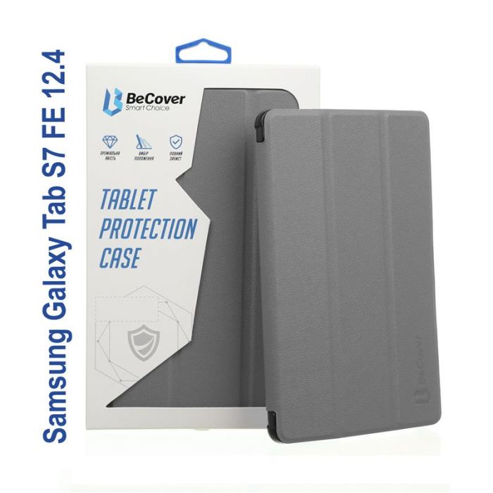 Чохол-книжка BeCover Smart для Samsung Galaxy Tab S7 FE SM-T735 Gray (706702)