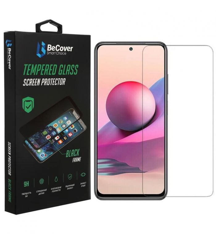 Захисне скло BeCover для Xiaomi Redmi Note 10 5G Crystal Clear Glass (706685)