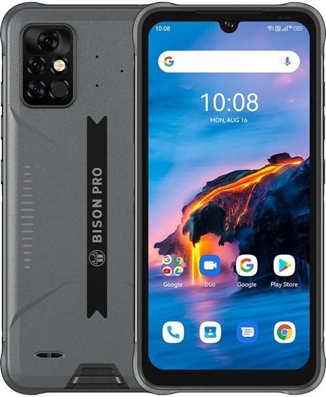 Смартфон Umidigi Bison Pro 4/128GB Dual Sim Storm Grey_