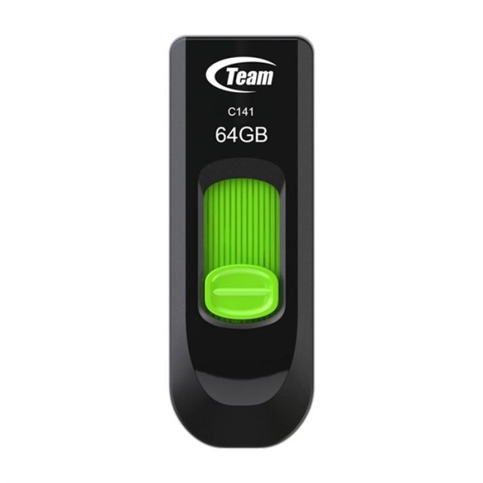 Флеш-накопичувач USB  64GB Team C141 Green (TC14164GG01)
