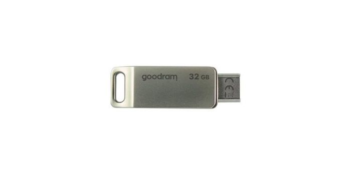 Флеш-накопичувач USB3.0 32GB OTG Type-C GOODRAM ODA3 Silver (ODA3-0320S0R11)