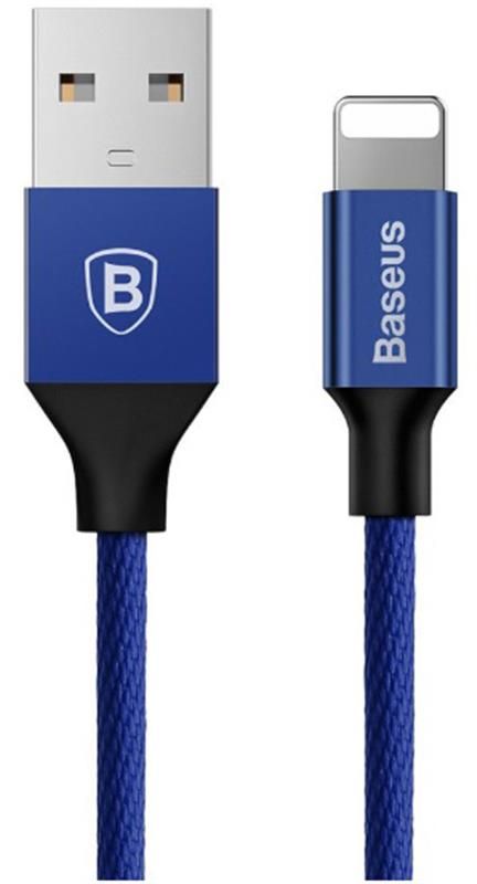 Кабель Baseus Yiven USB-Lightning, 1.8м Navy Blue (CALYW-A13)