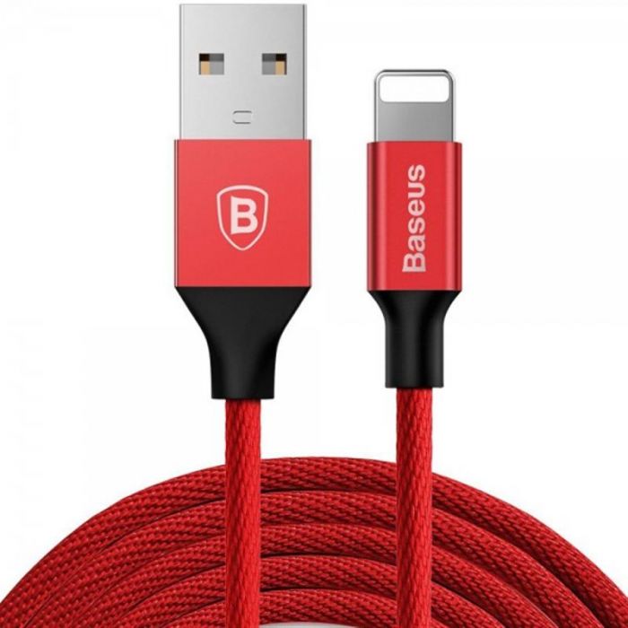 Кабель Baseus Yiven USB-Lightning, 1.2м Red (CALYW-09)