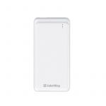 Універсальна мобільна батарея ColorWay Slim PD 10000mAh White (CW-PB100LPG3WT-PD)