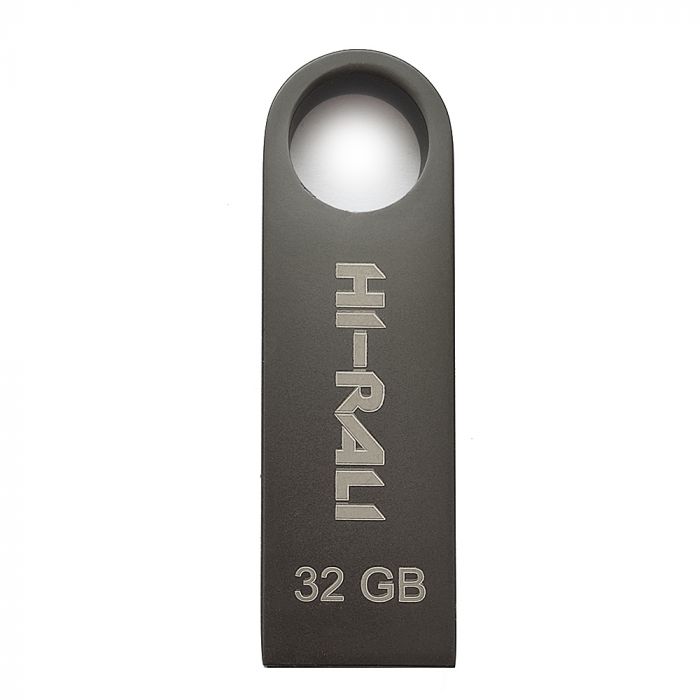 Флеш-накопичувач USB 32GB Hi-Rali Shuttle Series Black (HI-32GBSHBK)