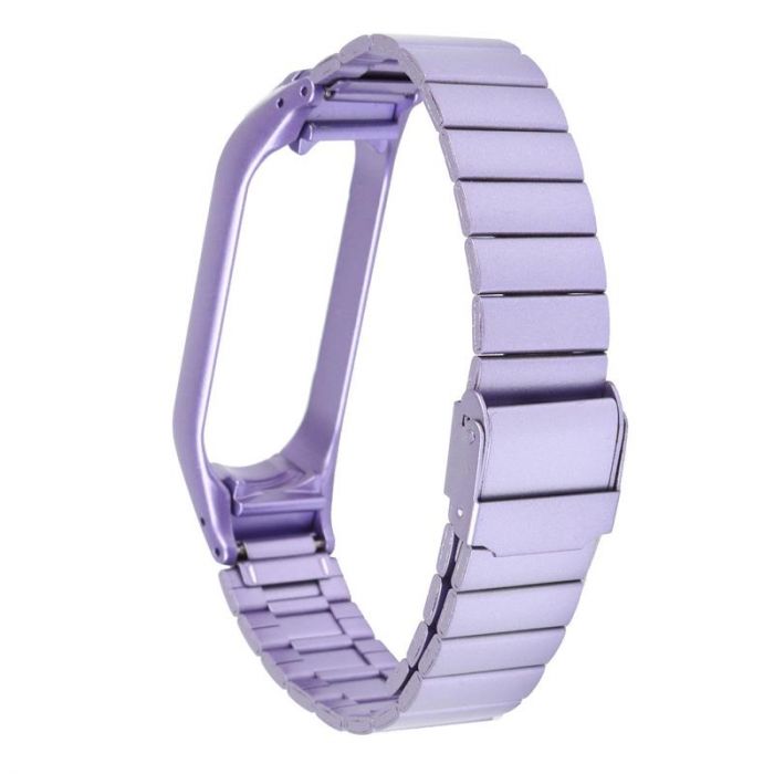 Ремінець Armorstandart Metal Band Link 603 для Xiaomi Mi Band 6/5 Light Purple (ARM59067)