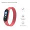 Ремінець Armorstandart Braided Solo Loop для Xiaomi Mi Band 6/5/4 Pink size S (ARM59181)
