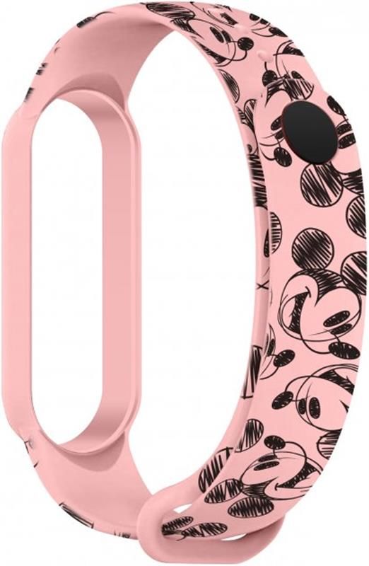 Ремінець Armorstandart Cartoon для Xiaomi Mi Band 6/5 Mickey Pink (ARM59255)