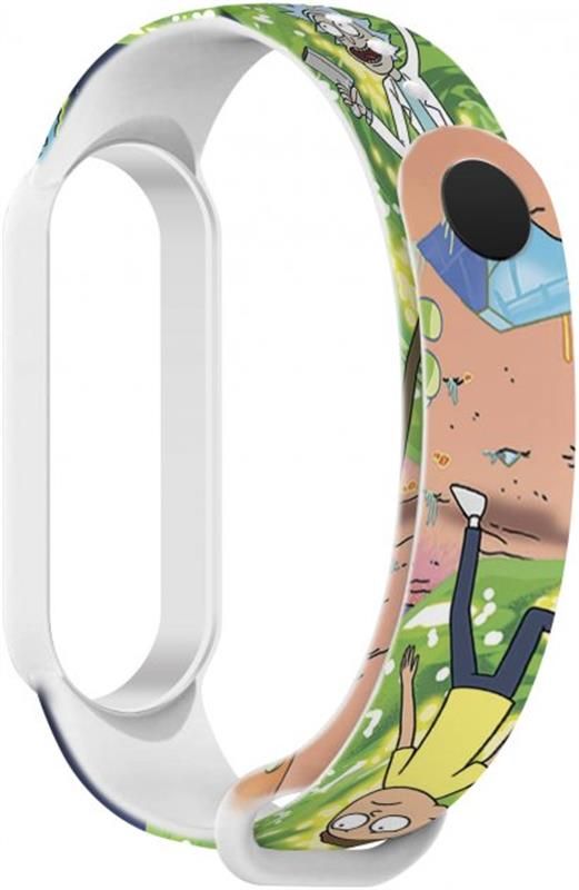 Ремінець Armorstandart RM для Xiaomi Mi Band 6/5 Cartoon White (ARM59272)