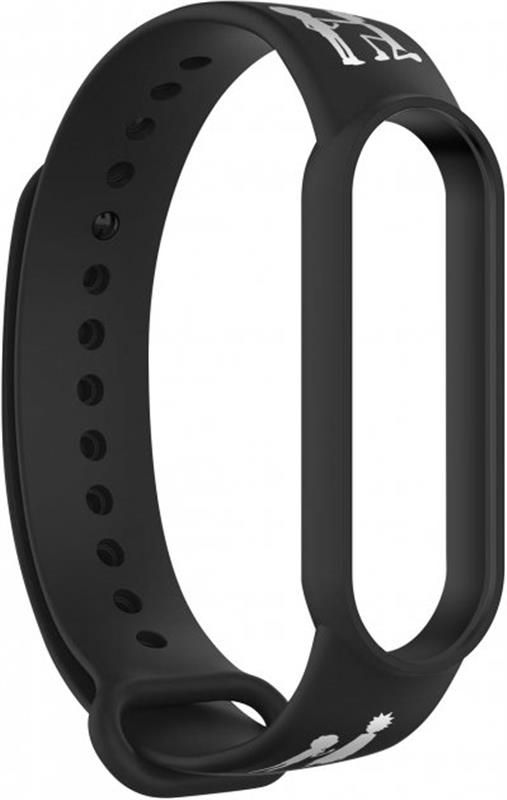 Ремінець Armorstandart RM для Xiaomi Mi Band 6/5 Siluet Black (ARM59270)