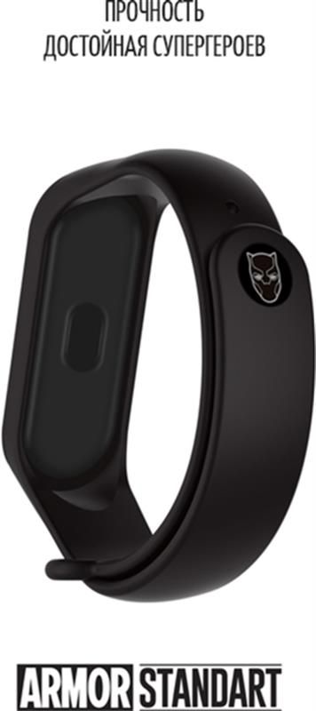 Ремінець Armorstandart Superhero Edition для Xiaomi Mi Band 6/5 Black Panther Black (ARM57073)