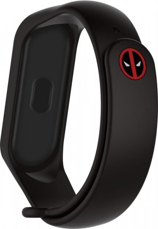 Ремінець Armorstandart Superhero Edition для Xiaomi Mi Band 6/5 Deadpool Black (ARM57071)