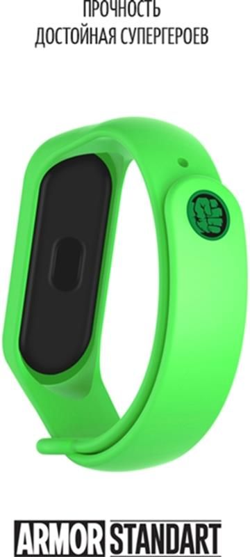 Ремінець Armorstandart Superhero Edition для Xiaomi Mi Band 6/5 Hulk Green (ARM57069)