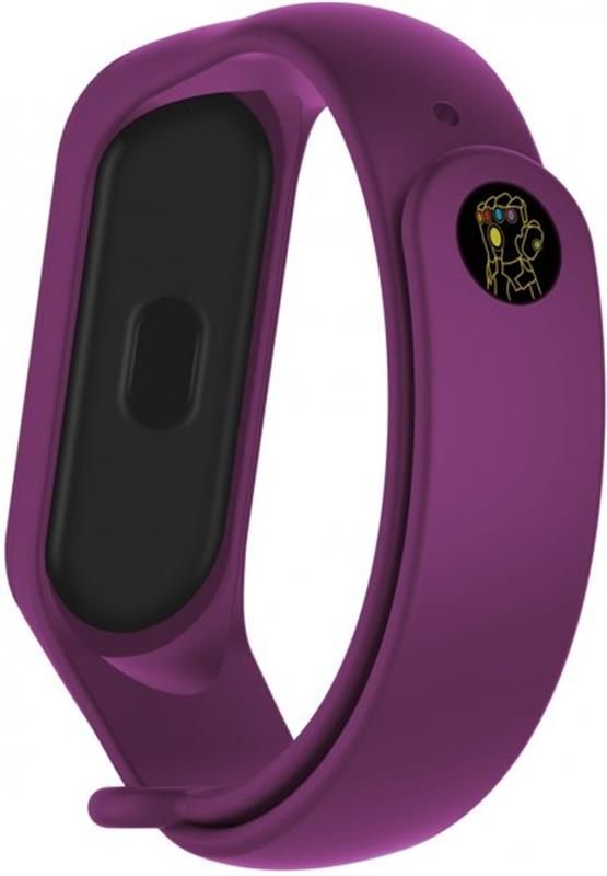 Ремінець Armorstandart Superhero Edition для Xiaomi Mi Band 6/5 Thanos Violet (ARM57067)