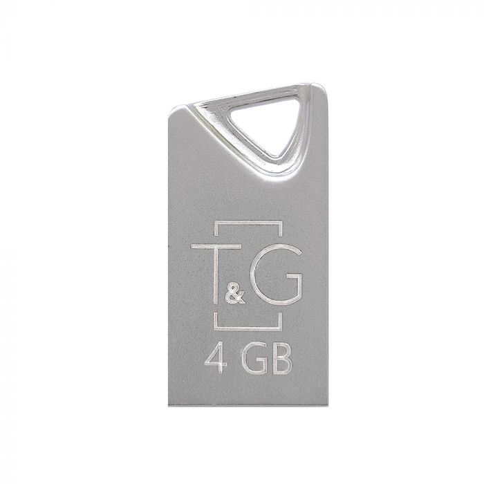 Флеш-накопичувач USB 4GB T&G 109 Metal Series Silver (TG109-4G)