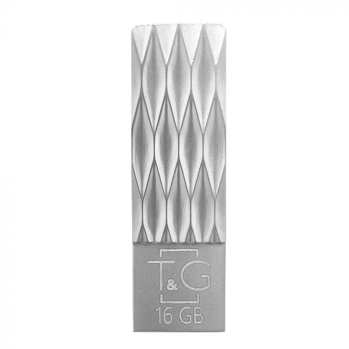 Флеш-накопичувач USB 16GB T&G 103 Metal Series Silver (TG103-16G)