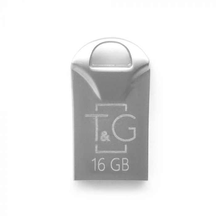 Флеш-накопичувач USB 16GB T&G 106 Metal Series Silver (TG106-16G)