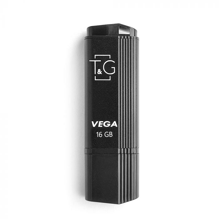 Флеш-накопичувач USB 16GB T&G 121 Vega Series Black (TG121-16GBBK)