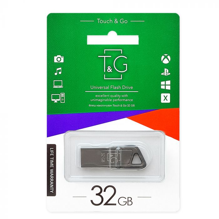 Флеш-накопичувач USB 32GB T&G 114 Metal Series (TG114-32G)