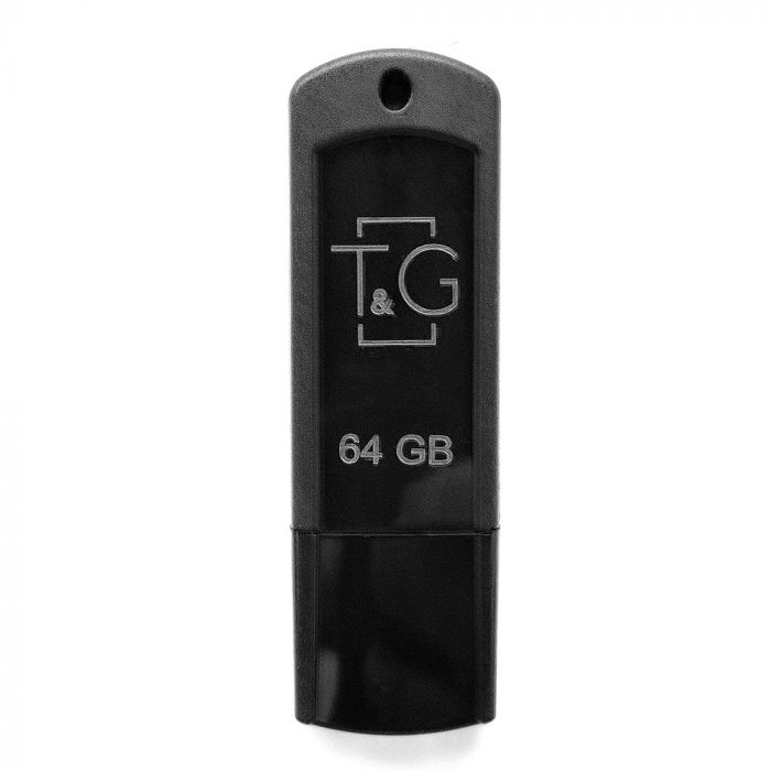 Флеш-накопичувач USB 64GB T&G 011 Classic Series Black (TG011-64GBBK)