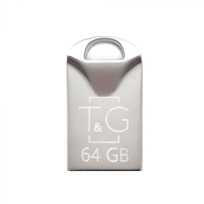Флеш-накопичувач USB 64GB T&G 106 Metal Series Silver (TG106-64G)