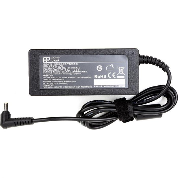 Блок живлення PowerPlant для ноутбука Acer 220V, 19V 65W 3.24A, 5.5х1.7мм (AC65F5517)