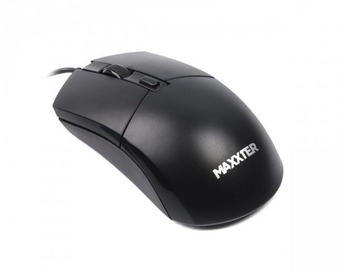 Мишка Maxxter Mc-4B01 Black USB