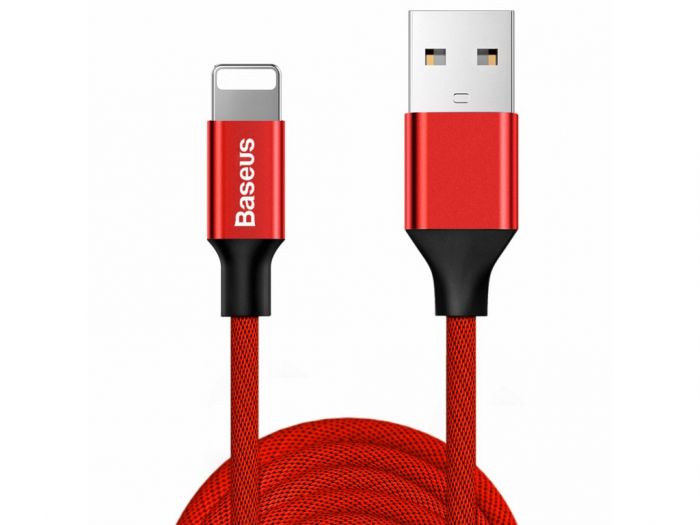 Кабель Baseus Yiven USB-Lightning 1.5A, 3м Red (CALYW-C09)