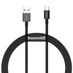 Кабель Baseus Superior Fast Charging USB - USB Type-C (M/M), 1 м, Black (CATYS-01)