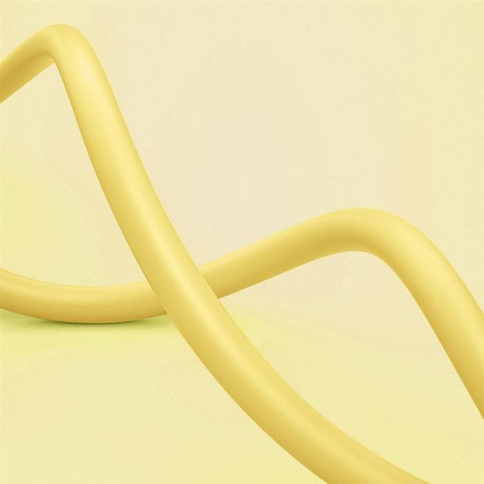 Кабель ColorWay USB-microUSB, soft silicone, 2.4А, 1м, Yellow (CW-CBUM043-Y)