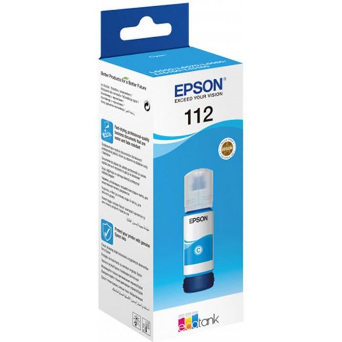 Контейнер з чорнилами Epson L15150/15160 (C13T06C24A) Cyan