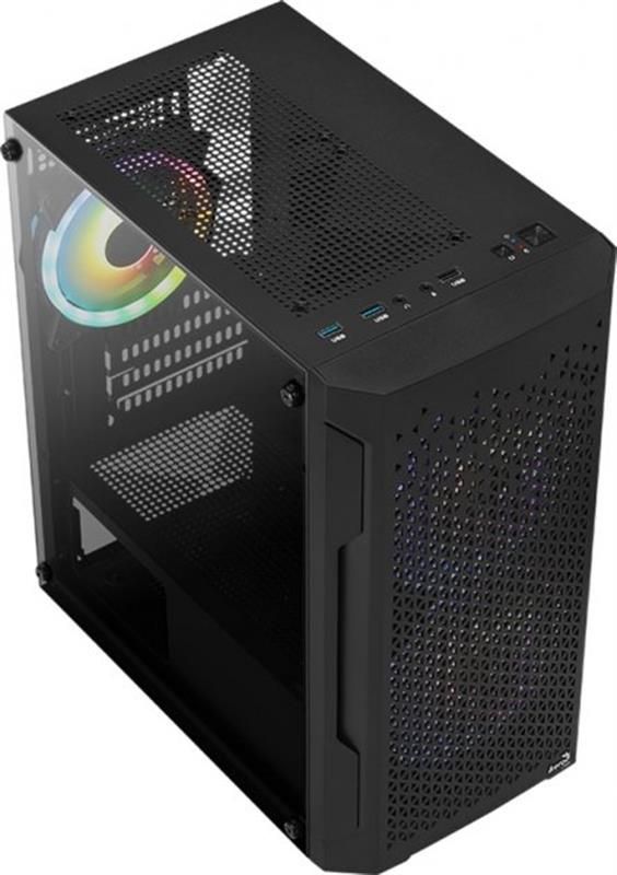 Корпус AeroCool Trinity Mini-G-BK-v2 (ACCS-PV32033.11) Black без БЖ