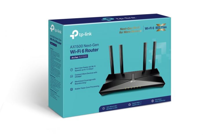 Бездротовий маршрутизатор TP-Link Archer AX1500