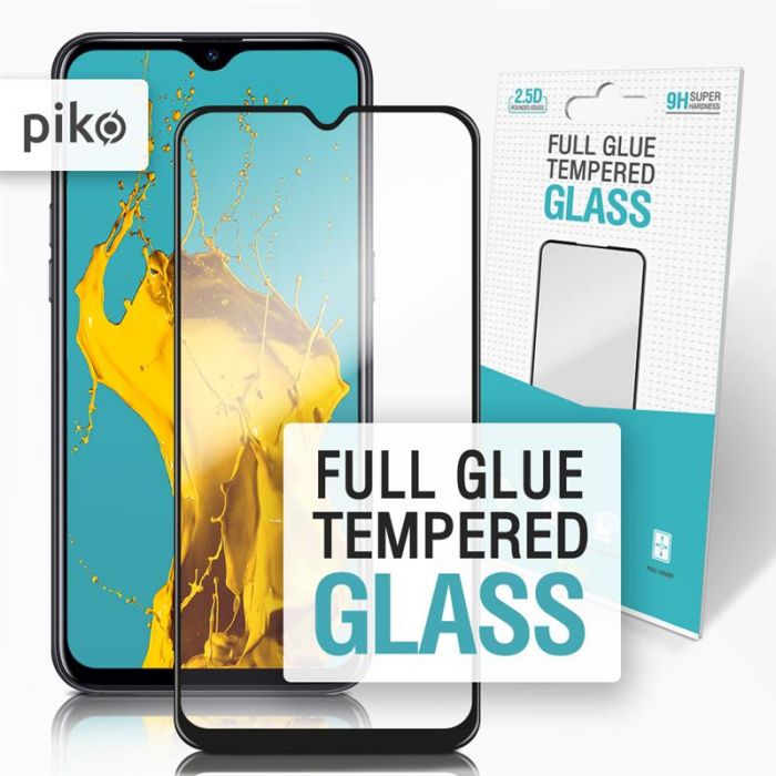 Захисне скло Piko для Realme С2 Black Full Glue, 0.3mm, 2.5D (1283126498800)