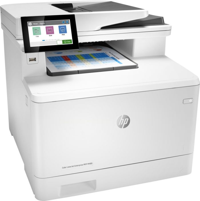 Багатофункціональний пристрій А4 кол. HP Color LaserJet Enterprise M480f (3QA55A)