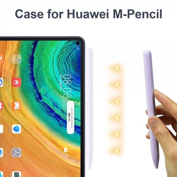 Чохол TPU Goojodoq Matt для стилусу Huawei M-Pencil 1 Gen CD52 Matepad Pro 10.8 White тех.пак (4001127565488W)