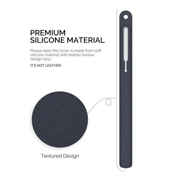 Чохол TPU Goojodoq Textured для стілуса Apple Pencil 2 Black тех.пак (1005003163394221B)